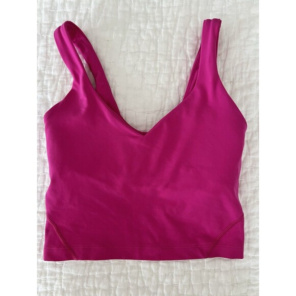 Lululemon Sports Bra Pink XS EUC - Picture 1 of 6